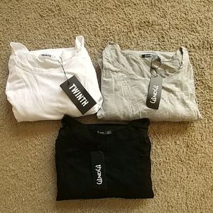 Three basic shirts